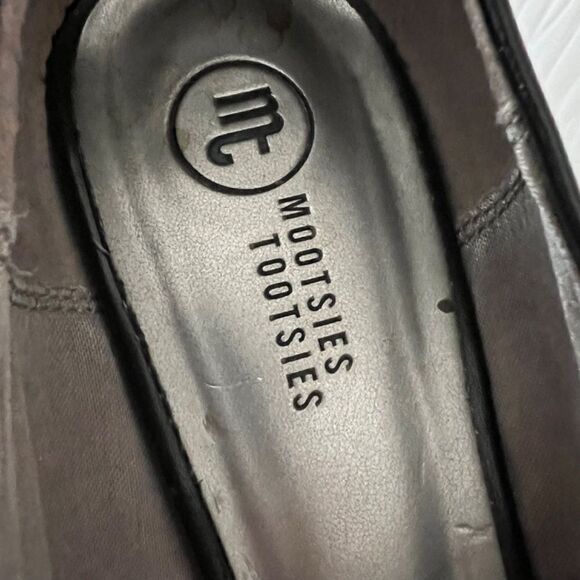 Mootsies Tootsies Black Heels size 10 - Picture 3 of 6
